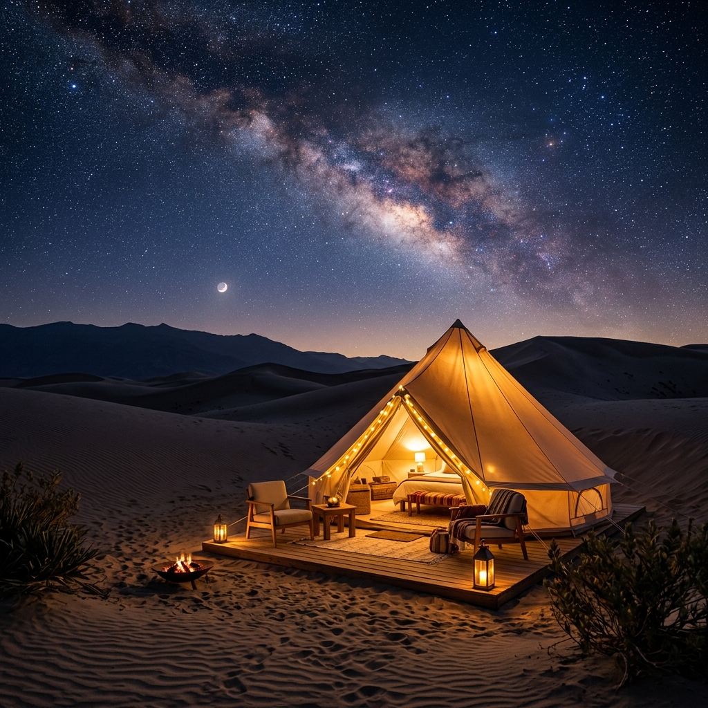 Glamping en el Desierto